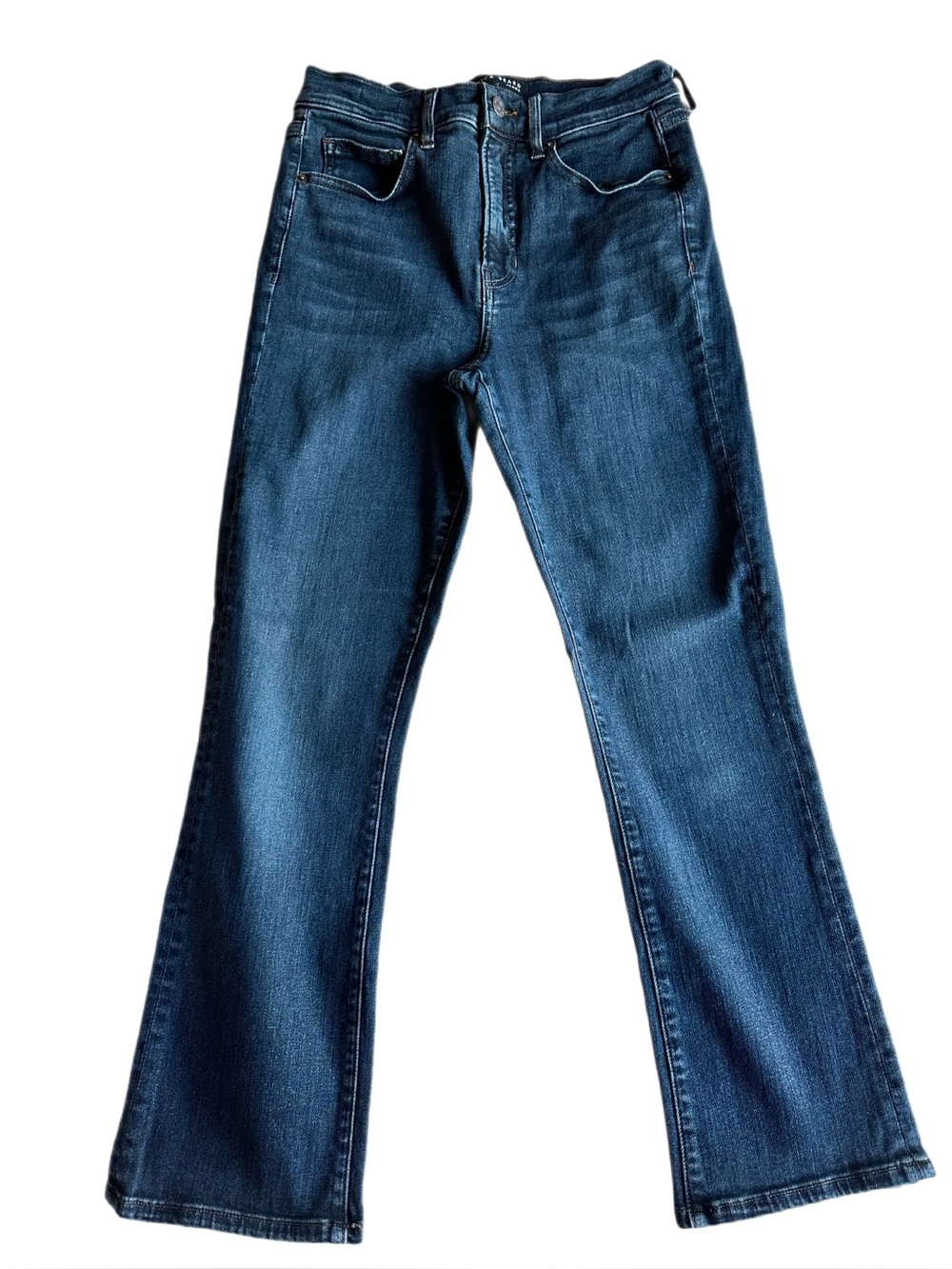 Veronica Beard Carly High Rise Kick Flare Jeans Dark Ink Size 27
